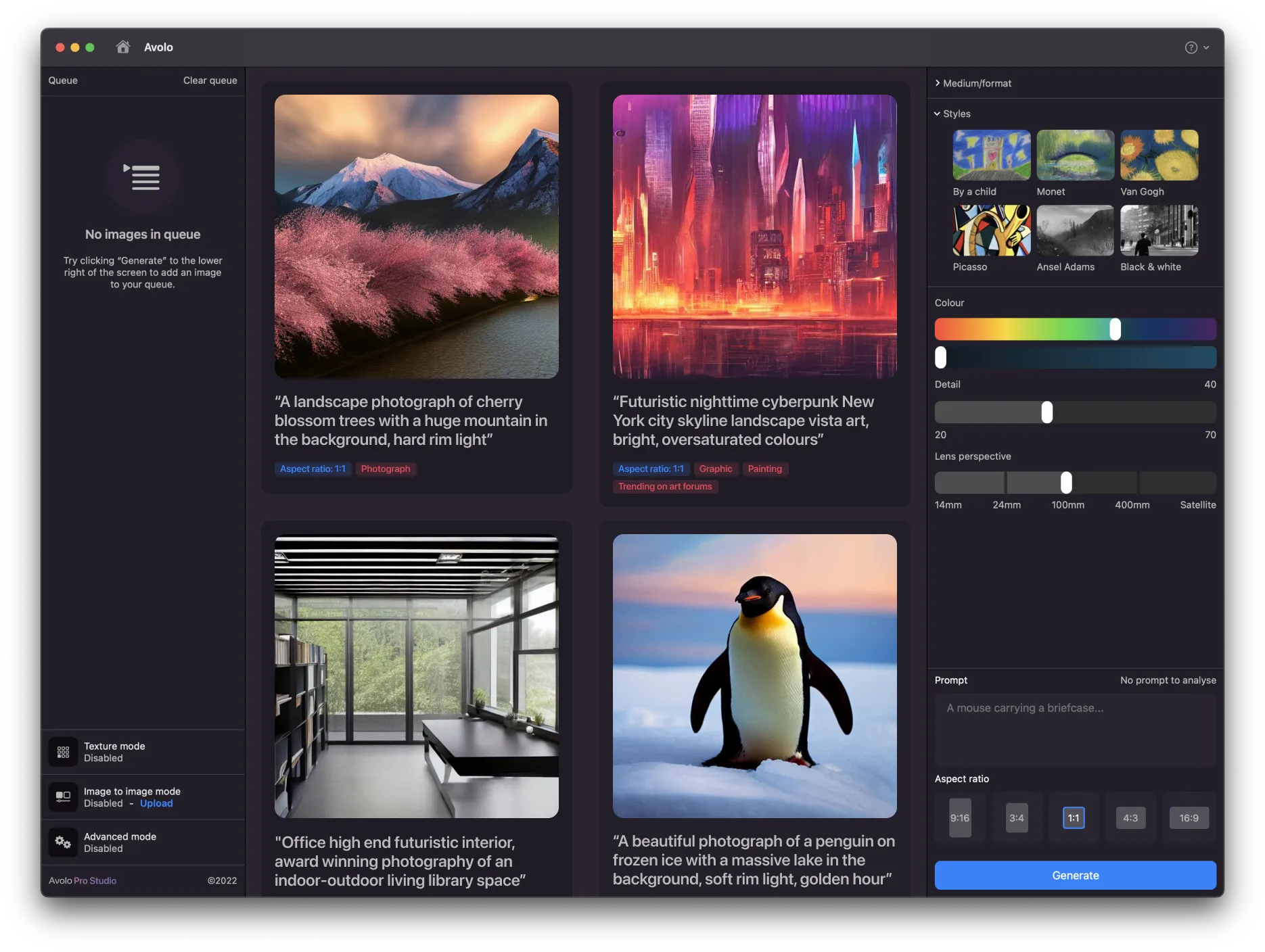 Avolo App Screenshot