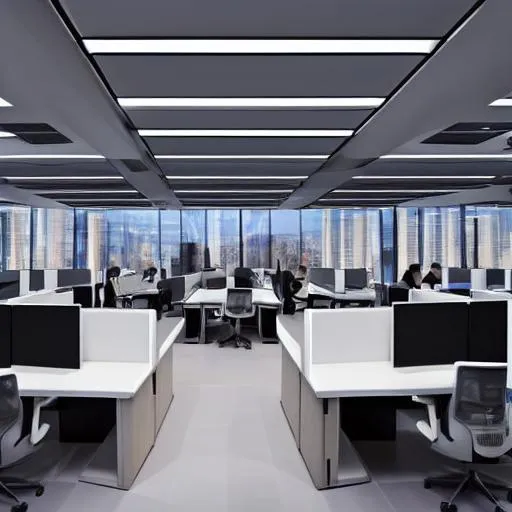 A modern office